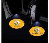 Car Door LED HD Welcome Courtesy Shadow Projector Lamp Logo Light For Renault Megane 2 3 4 Twingo Clio Talisman Captur Trafic RS
