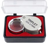 Pocket Jewelry Loupe Jewelers Diamond Eye Magnifying Glass Magnifier Metal Tools For Coins Gems Stamps Watches