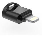 Lector de tarjetas Micro SD para iPhone, adaptador de tarjeta Micro SD Lightning a Micro SD/TF para iPhone 14 13 12 11 Pro