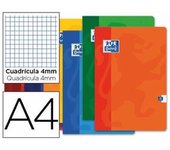 LIBRETA GRAPADA 48 HOJAS 90 GR FORMATO A4 CUADRICULA 4X4 COLORES SURTIDOS ANCOR 092752