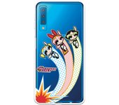 Funda original compatible con Samsung Galaxy A7 2018 - P Girls Logo Rosa