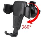Gravity Car Holder For Phone Air Vent Clip Mount Mobile Cell Stand Smartphone GPS Support for iPhone 14 13 Huawei Xiaomi Samsung