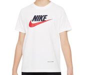 NIKE B NSW TEE FUTURA ICOM CAMISETA BLANCO/ROJO/NEGRO PARA NIÑO