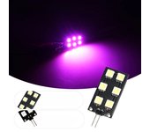 5Pcs Car LED Footwell Lights Courtesy Door Foot Nest Light For Audi A4L A5 A6L Q5 Q7 12 New Mai Teng New Passat retrofit special