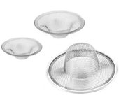 XOCOTŌ® Juego 3 Rejillas de Acero Inox para fregaderos  Ø5/7/11cm  Rejilla para filtrar y evitar el atasco en los desagües de cocinas y baño - XOCOTŌ®