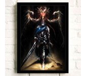 Movie TV Action Games DARK SOULS Poster Print Canvas Painting Wall Art Picture for Living Room Home Decoration Frameless