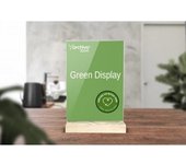 Expositor sobremesa sostenible greendisplay 3x10,5x17cm a6 archivo2000 15906m1 cs tp