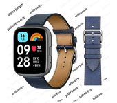 Leather Loop Strap for Redmi Watch 5 Lite Band for Xiaomi Watch 5 Active Wristband Replacement Bracelet 22mm Correa Accessorie