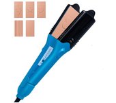 Plancha de pelo con imagen 3D 5 EN 1, herramienta eléctrica de impresión con 5 Placas diferentes, con relieve 3D, temperatura ajustable 5 niveles