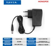 DC 4.2V 7.2V 8.4V 12.6V 13.8V 16.8V 1A 2A 18650 Lithium Battery Charger 12.6V 2A Power supply Adapter AC 100V-240V 5.5mm x 2.1mm