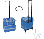 SANCO STORE - PAPILLON Nevera Bolsa Termica 38 Litros Azul Trolley