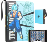 400pcs/900pcs Anime Dragon Ball Card Album Book Collection Card Storage Folder Hold Vegeta Iv Game Cards Binder Holder Kids Gift