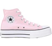 Zapatillas Converse Rosas de Lona con Plataforma Lift Hi Sugar Berry