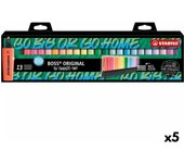 Set de Marcadores Fluorescentes Stabilo Boss Snooze Multicolor (5 Unidades)