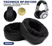 Almohadillas de auriculares Para Panasonic TECHNICS RP-DH1200 reemplazo Almohadillas Cubre Esponja Suave Proteína Malla Canvas Memory