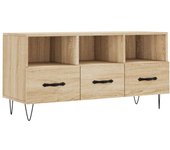 vidaXL Mueble de TV madera de ingeniería 102x36x50 cm, Mueble de Salon, Mueble TV, Mueble TV salon, Mesa de TV, Mueble tele