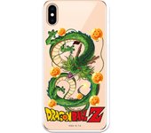 Funda original compatible con iPhone XS Max con un diseño de Dragon Ball Z Shenron y Bolas