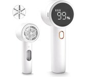 Depiladora de Telas, depiladora recargable, depiladora Eléctrica portátil con 3 velocidades, 6 Cuchillas, Pantalla LED Digital