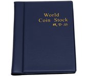 480/120 Pockets Large-capacity Coin Collection Book Ancient Coin Binder Collection Album Royal Commemorative Volume Folder Hold
