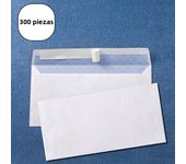 100200/300PCS Windowless white envelope 10 # Secure Business Envelope Can hold A4 paper Bill invoice Self sealing envelope