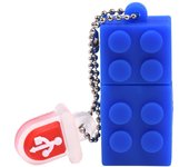 Toy Brick Flash Drive USB Flash Drive 64GB Silica gel Building Block Pendrive Gift 32GB Pen Drive Real Capacity  building block