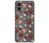 Funda Silicona Antigolpes para Motorola Edge 30 Neo 5G diseño Muffins Dibujos