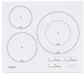 VITROCERAMICA INDUCCION CATA INSB 6030 WH 3 ZONAS COCCION ANCHO 59 CM