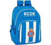 Mochila Doble Adapt.Carro Rcd Espanyol 32X42X15 Cm (Safta 611753773)