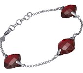 Time Force Tj1177b01r  Pulsera Para Para Mujer Color Granate