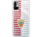 Funda original compatible con Xiaomi Redmi Note 10 5G - Poco M3 Pro 5G - UD Almería patrón escudos clear