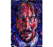 2023 New Movie John Wick Chapter 4 Series Film Keanu Reeves Poster Canvas Painting Wall Art Pictures Home Cinema Decor