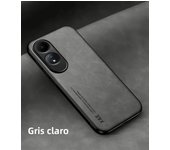 Luxury Leather Case for OPPO A60 4G A79 A58 A78 A98 A57 A97 A96 A95 A74 A53 A32 4G 5G Cover with Metal Plate Support Car Hold