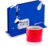 BALSAT Maquina Cierra Bolsas Precintadora Bolsas Azul Lacada + 6 Rollos Rojos