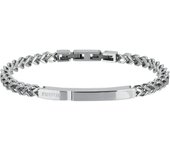 BREIL Colección GROOVY, Pulsera Hombre en Acero, Ideas de Regalos para Hombre