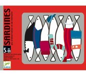 MARCA DJECO JUEGO DE CARTAS SARDINES. JUEGO DIVERTIDO PARA TODA LA FAMILIA