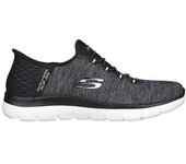 Skechers Summits - Dazzling Haze Zapatillas para mujer negras en textil y sintético 83808
