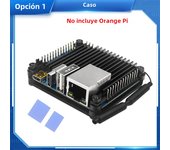 Orange Pi Zero 3 Aluminum Case Metal Passive Cooling Shell Silicone Heatsink for OPI Zero 3 1 2 4GB Board