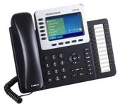 Grandstream GXP2160 - Teléfono IP con 6 Líneas y Pantalla LCD 4.3