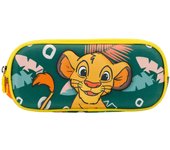 Disney Lion King Green 3D Double Pencil Case, Green