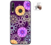 Tumundosmartphone Funda Gel Tpu para Huawei P40 Lite E diseño Radial Dibujos