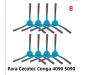Main Roller Side Brush Mop Cloths Rag Replacement For Cecotec Conga 4090 4690 5090 5490 6090 Robotic Vacuum Cleaner Spare Parts
