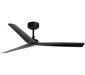 Faro Barcelona Ventilador de Techo Sin Luz FARO MILOS L Negro - Motor DC - Ø132cm