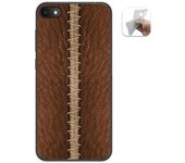 Tumundosmartphone Funda Gel Tpu para Alcatel 1V 2019 diseño Cuero 01 Dibujos