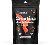 Creatina Monohidratada en Polvo - 500 G - Alta Pureza Sin Aditivos - Sin Sabor - Sin Gluten - Sin Lactosa - Vegano - SEVENS NUTRITION