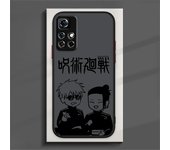 Japan Jujutsu Kaisen Phone Case For Redmi Note 13 12 11 10 9 8 Pro Plus S T 5G 4G Matte Frosted Translucent Cover