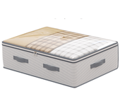 1PC  Perspective Sortable Underbed Storage Bag, Suitable for Home Sorted Storage, Quilt Storage, Portable for Travel