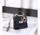 Mini Small Bag Light Luxury Headphone Bag Airpods 4 Pro2 3 2 Headphone Bag Galaxy Buds with Hook Key Bag Coin Bag