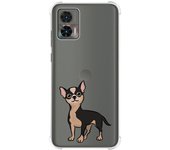 Funda Silicona Antigolpes para Motorola Edge 30 Neo 5G diseño Perros 05 Dibujos