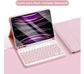 For iPad Keyboard Case For iPad 2024 iPad Air 11-in 13-in M2 Pro 11-in 13-in M4 Pro 11 12.9 10.2 9/8/7th 10.5 9.7 Air 3 2 Case