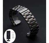 Stainless Steel watchband For Samsung Galaxy Watch3/4/5pro 45mm 40mm 44mm 46mm Bracelet For Amazfit Pace Stratos 3 2 2S GTR 47MM